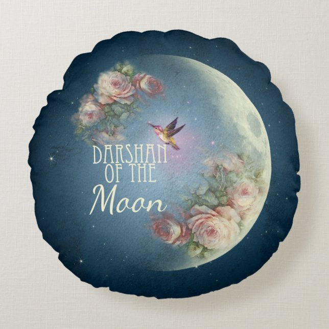DARSHAN of the Moon - Pillow (Front)