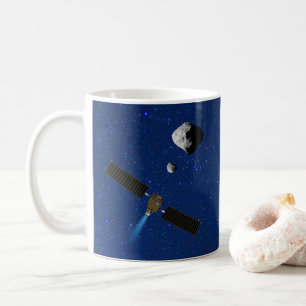 DART Asteroid Deflecting Spacecraft Coffee Mug