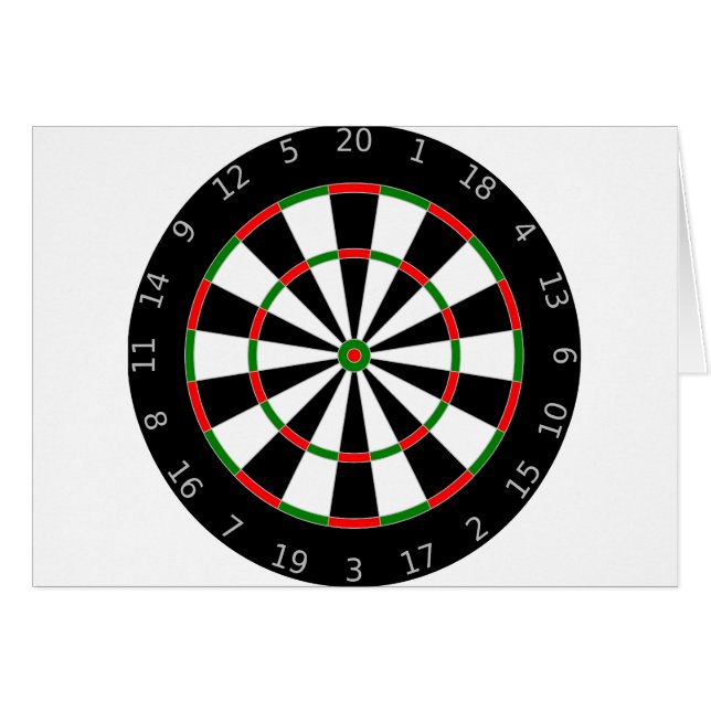 Dart Board (Front Horizontal)