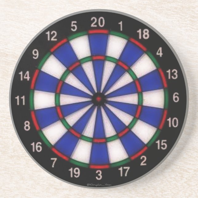 Dart Board  Coaster (Front)