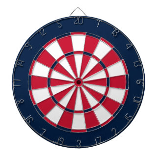 Dart Board in Washington Hockey Colours