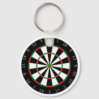 DART BOARD KEY RING