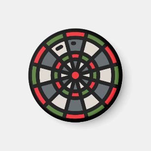 dart-board magnet