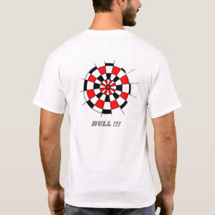 Dart board printed tee