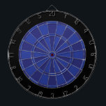 Dart Board: Royal Blue, Navy, And Black Dartboard<br><div class="desc">Royal Blue,  Navy,  And Black Coloured Dart Board Game Including 6 Brass Darts</div>