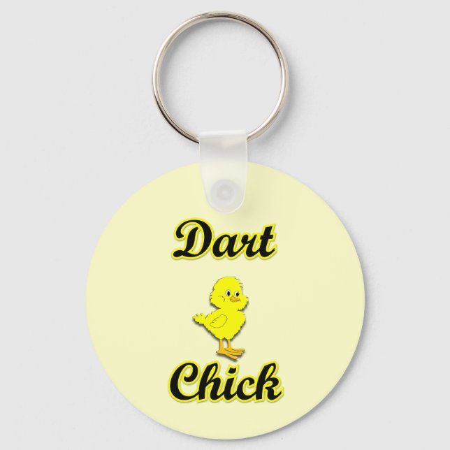 Dart Chick Key Ring (Front)