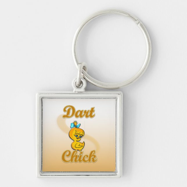 Dart Chick Key Ring (Front)