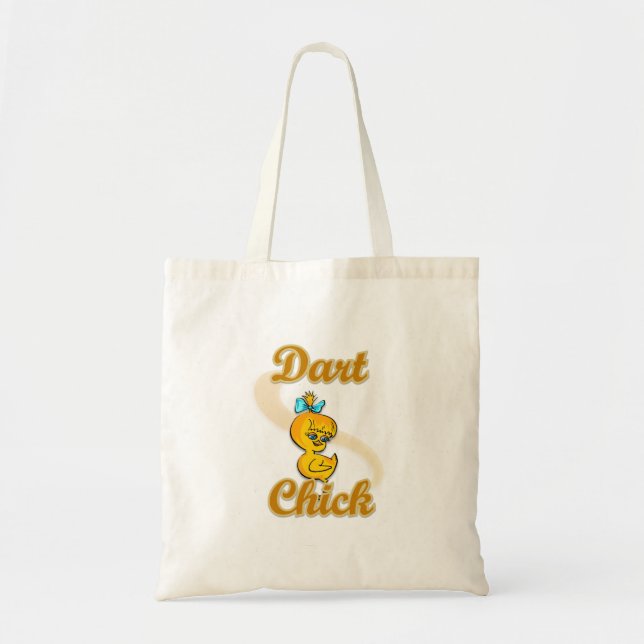 Dart Chick Tote Bag (Front)