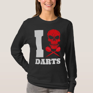 Dart Darts Skull 180 T-Shirt