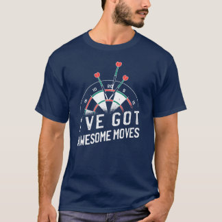 Dart game dartboard gaming scoreboards gamer funny T-Shirt