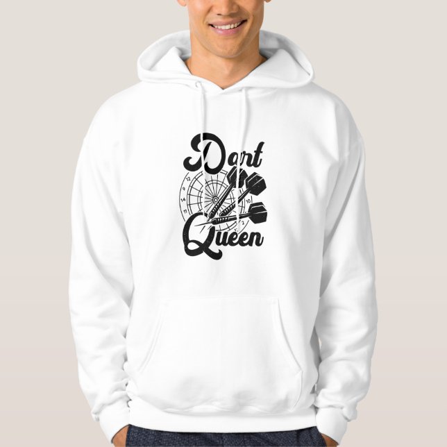 Dart Queen Hoodie (Front)
