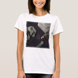 Dart Spacecraft And The Liciacube Prior To Impact T-Shirt