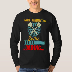 Dart throwing retro vintage sunset gifts for Dart  T-Shirt