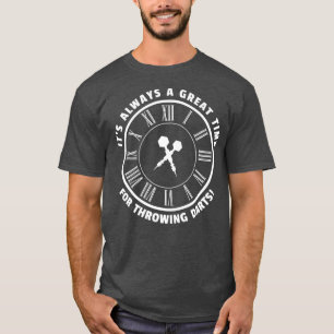 Dart Throwing Saying - Dartboard Enthusiasts T-Shirt