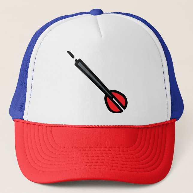 dart trucker hat (Front)