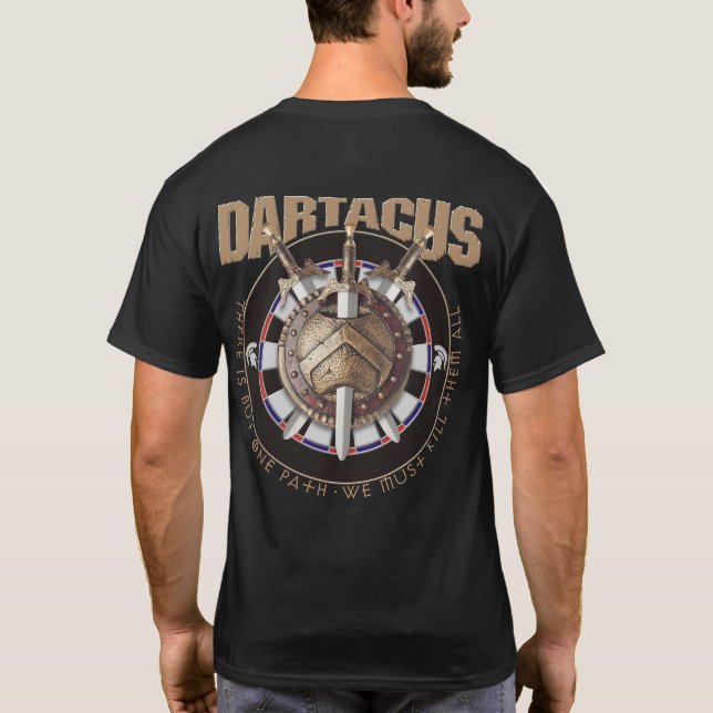 Dartacus Darts Team T-Shirt (Back)