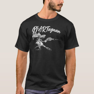 D'Artagnan Darts Lover Dartboard Cool Funny Player T-Shirt