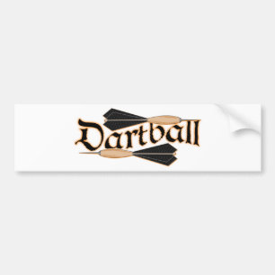 Dartball Darts Bumper Sticker