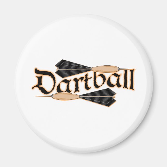 Dartball Darts Magnet (Front)