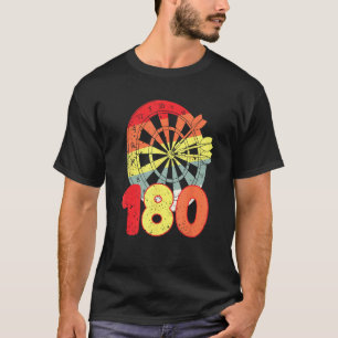 Dartboard Arrows Number Darts Player T-Shirt