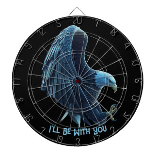 Dartboard Bald Eagle Heart Custom Quote Loyalty 1