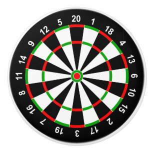 Dartboard Ceramic Knob