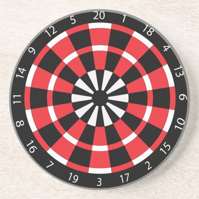 Dartboard Coaster (Front)
