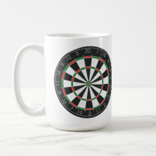 Dartboard Coffee Mug