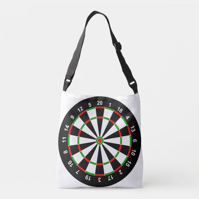 Dartboard Crossbody Bag (Back)