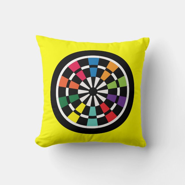 Dartboard Cushion (Front)