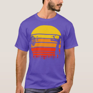 Dartboard Dart Player Vintage Retro Darts T-Shirt