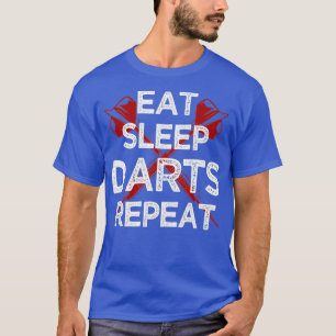 Dartboard Graphic Dart Player Eat Sleep Darts T-Shirt