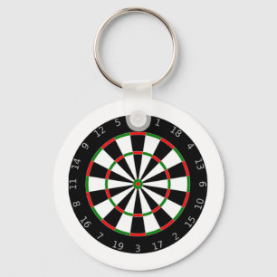 Dartboard Key Ring