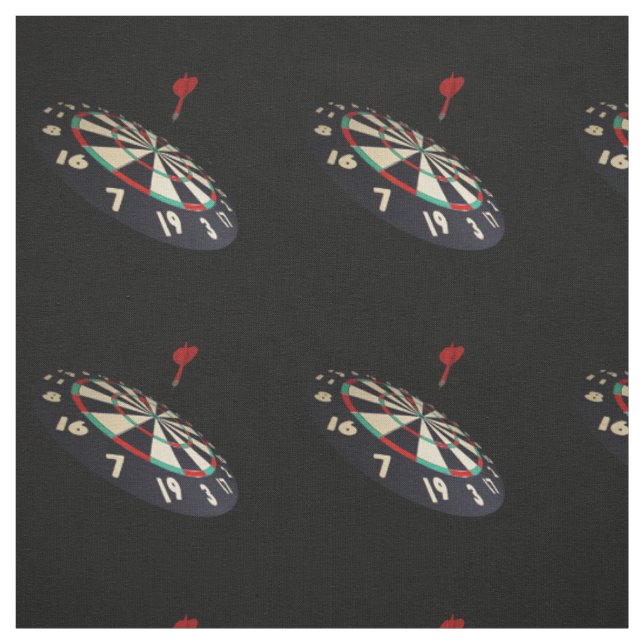 Dartboard Pattern, Fabric (Swatch)