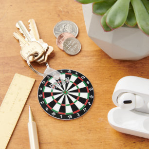 Dartboard Personalised Keychain