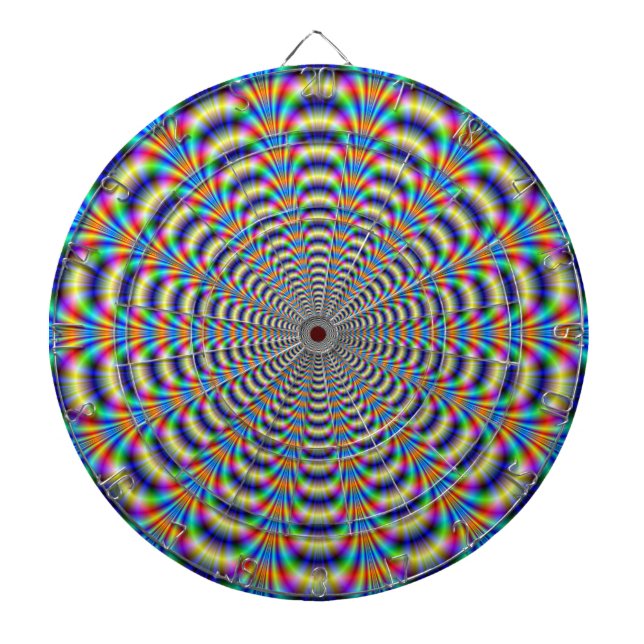 Dartboard  Psychedelic Ringed Pulse (Front)