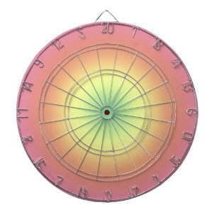 Dartboard - Rainbow Colours