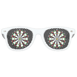 Dartboard Retro Sunglasses