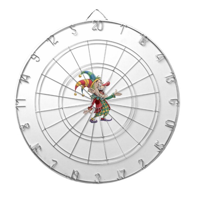 Dartboard White Clown (Front)