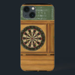 Dartboard with Cricket Scoring iPhone 13 Case<br><div class="desc">An amazingly lifelike painting of a dartboard by Jennifer Goldberger. Looks like a rousing game of cricket is going on. Buy your print today!</div>