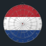 Dartboard with Flag of Netherlands<br><div class="desc">Add a touch of Dutch pride to your game room with our exclusive dartboard featuring the flag of the Netherlands! Crafted with meticulous attention to detail, this dartboard is more than just a functional game piece; it’s a celebration of the Netherlands' heritage and cultural pride. The eye-catching design prominently displays...</div>