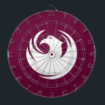 Dartboard with Flag of Phoenix City, Arizona<br><div class="desc">Add a bold statement of city pride to your game room or recreational space with our exclusive dartboard featuring the flag of Phoenix City, Arizona! Crafted with meticulous attention to detail, this dartboard is more than just a fun pastime accessory; it’s a celebration of Phoenix’s unique identity and vibrant culture....</div>
