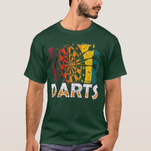 Darting Vintage Funny Dart Player T-Shirt