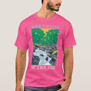 Dartmoor National Park Becky Falls Vintage Distres T-Shirt