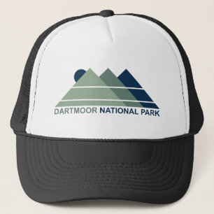 Dartmoor National Park Mountain Sun Trucker Hat