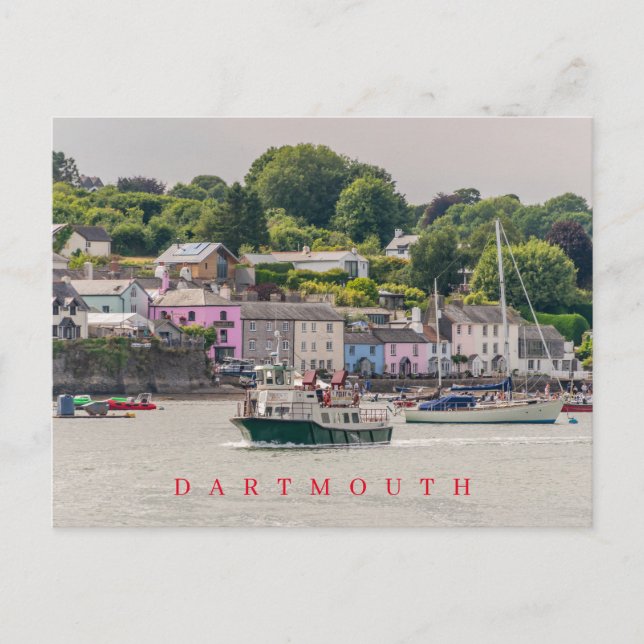 Dartmouth view postcard (Front)