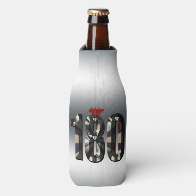 Darts, 180 In The Darboard, Bottle Cooler (Bottle Front)
