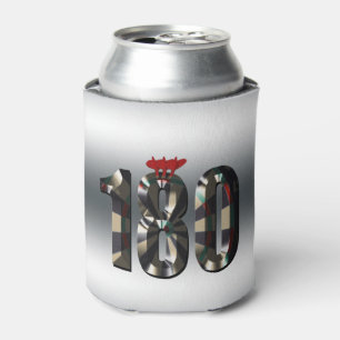 Darts, 180 In The Darboard, Can Cooler