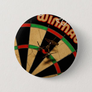 Darts 6 Cm Round Badge