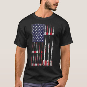 Darts American Flag T-Shirt